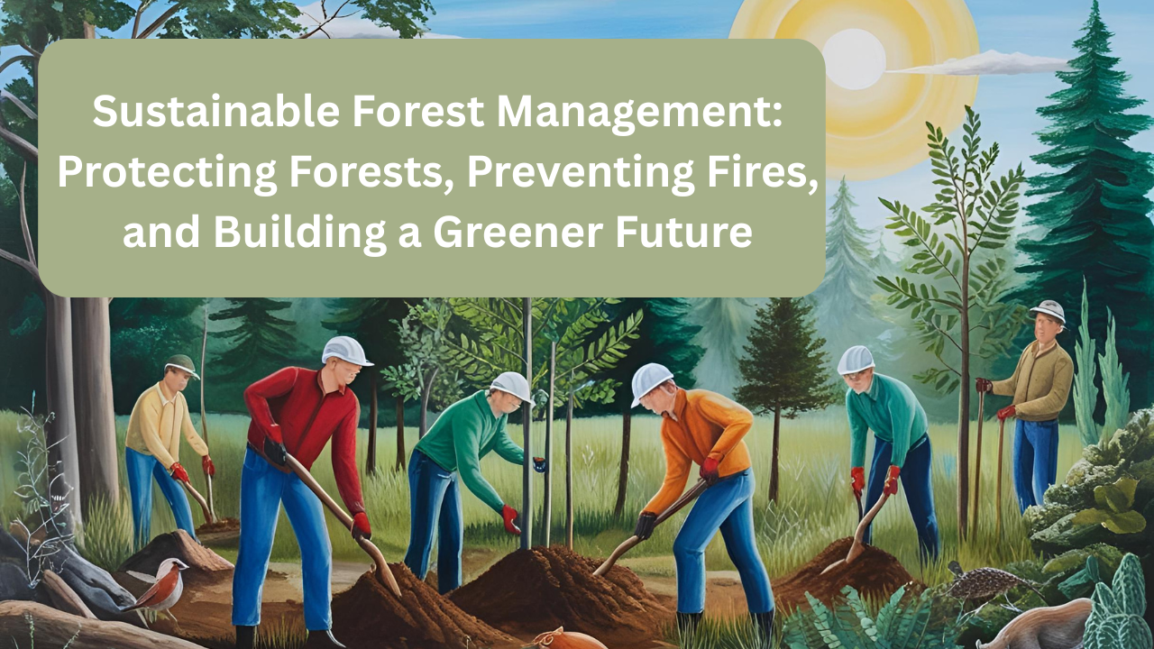 Sustainable Forest Management: Protecting Forests, Preventing Fires, and Building a Greener Future