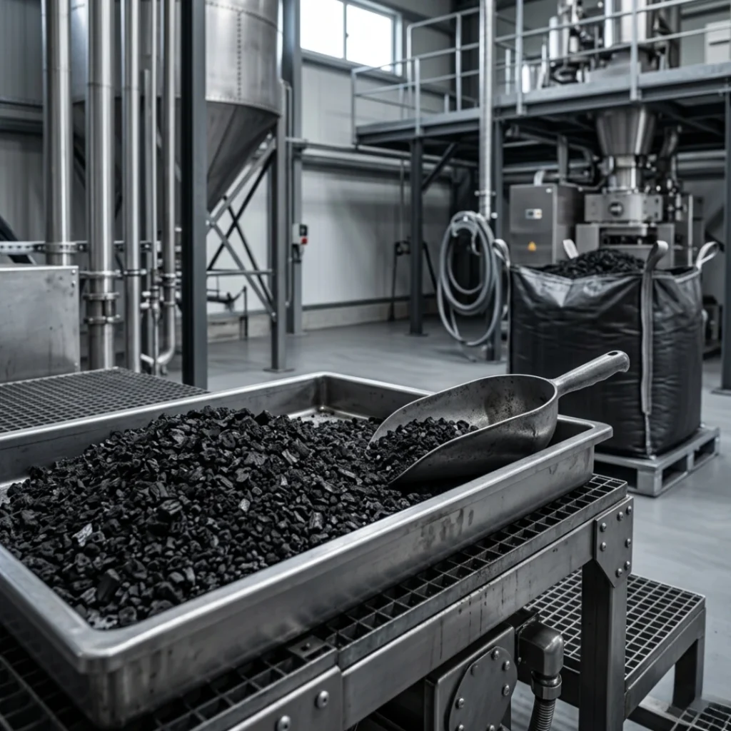 biochar supplier in India industrial production and quality control